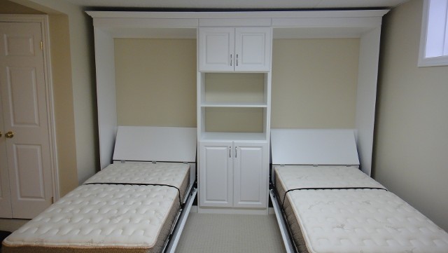 Double Twin Wall Beds